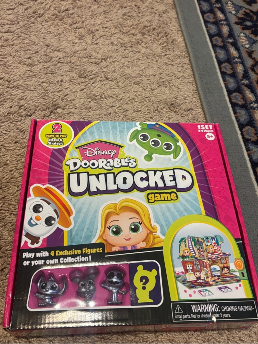 Disney Doorables Unlocked Game - Pink and Yellow Box. Brand new. Never opened.